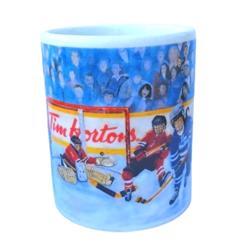 Tim Hortons 2002 Limited Edition "Winning Goal" Ceramic 13 Oz. Mug